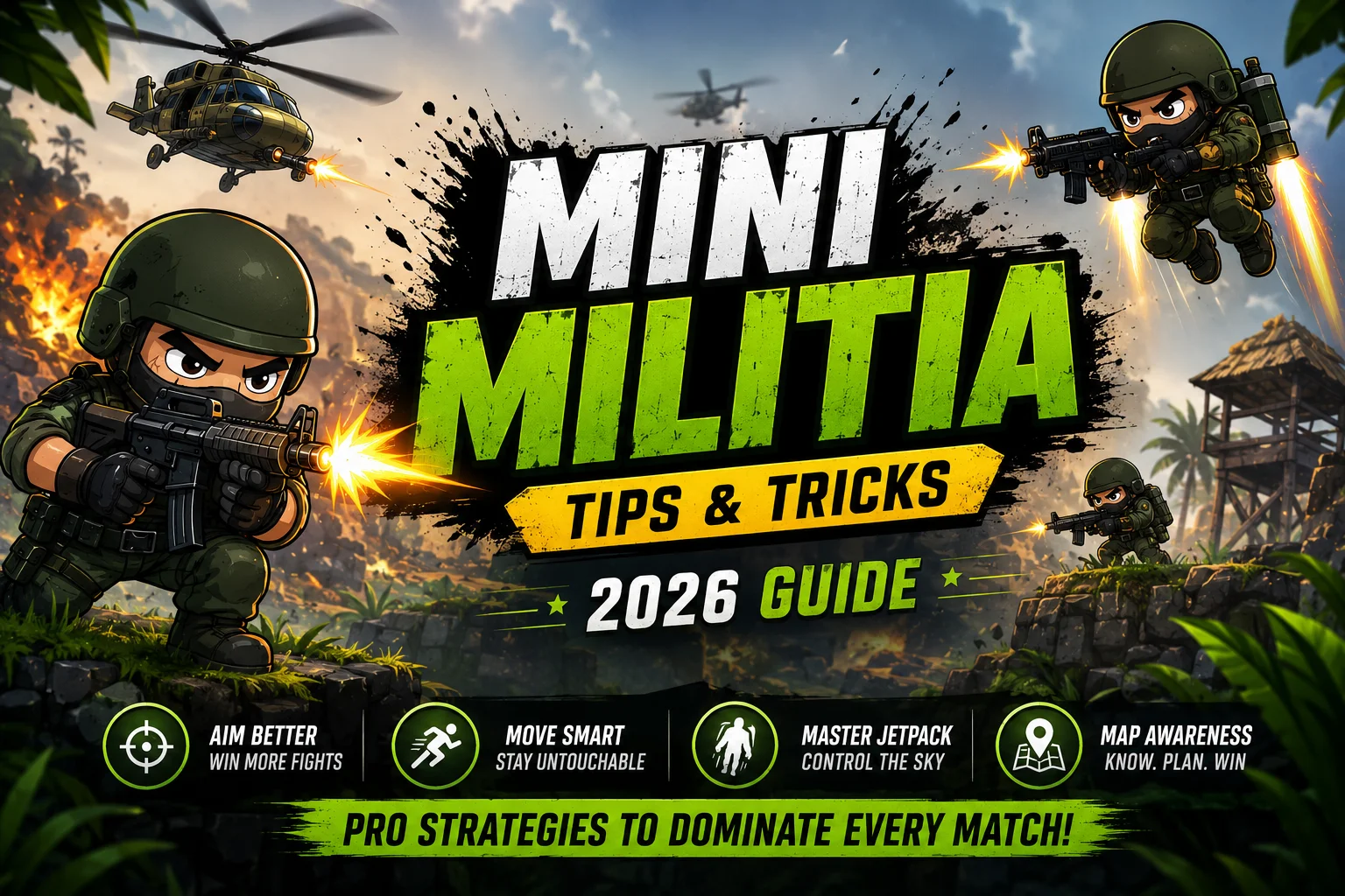 Mini Militia tips and tricks 2026 featured image