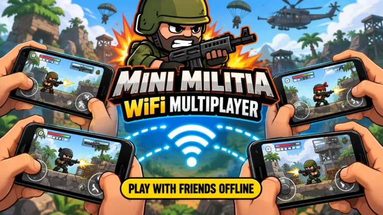 Mini Militia WiFi multiplayer