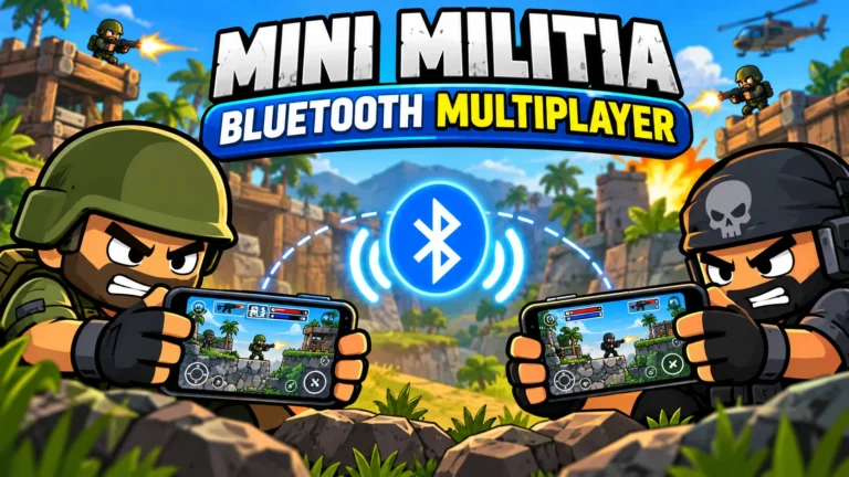 Mini Militia Bluetooth Multiplayer How to Play With Friends Offline (2026 Guide)