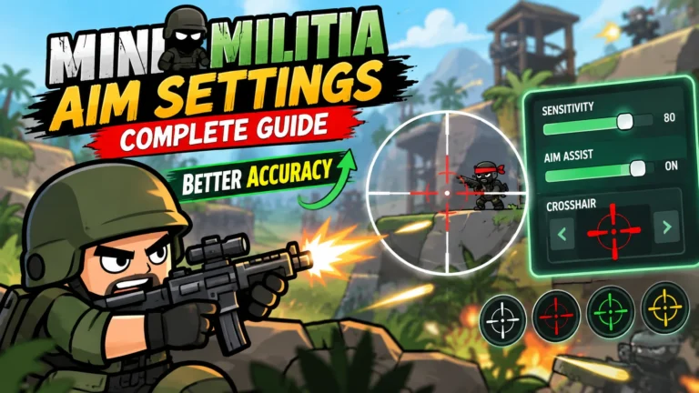 Mini Militia Aim Settings Guide