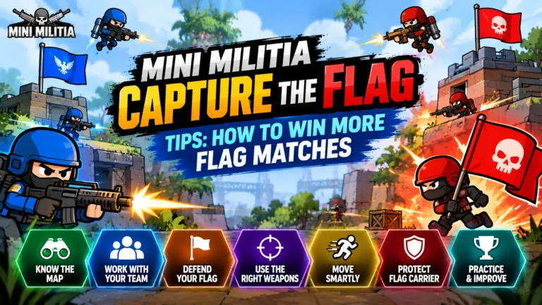 Mini Militia Capture the Flag Tips